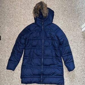 Marmot Girls Montreaux Down Coat with Fur Trim Hood